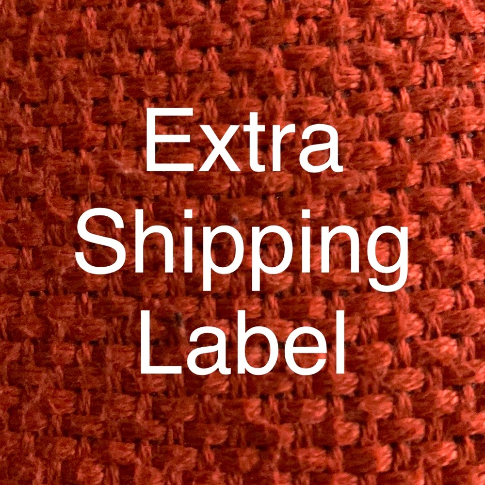 Extra Shipping Label